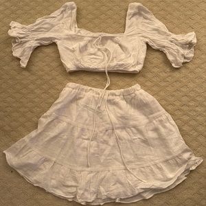 Sabo Skirt | Linen Set